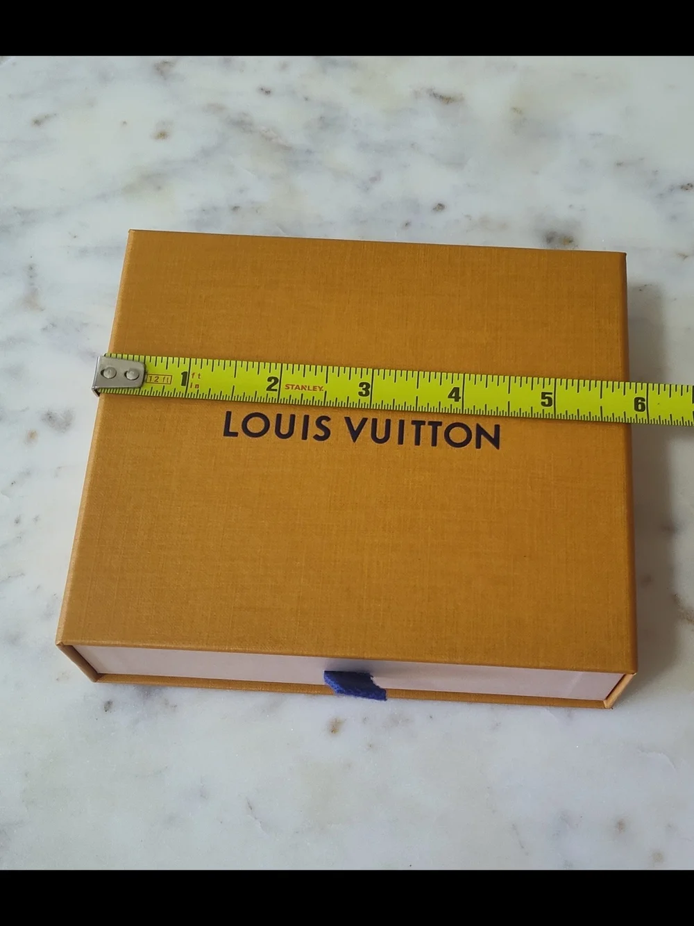 LOUIS VUITTON Drawer Gift Box w Red Ribbon Luxury Packaging